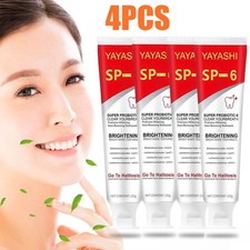 SP-6 6-Probiotic Whitening Toothpaste Brighten Tooth- 4 x 4.23 oz Free Shipping 0.65 per gallon