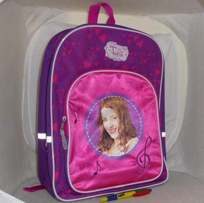 VIOLET beautiful backpack backpack 41x30cm NEW original Disney photo circle NEW