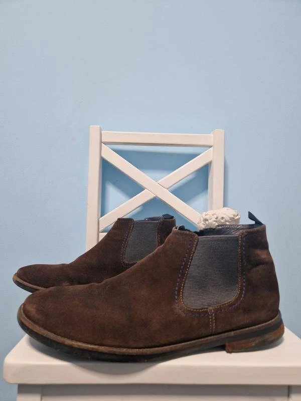 Women Sioux Boots Brown Suede 43 - Bild 2 von 4