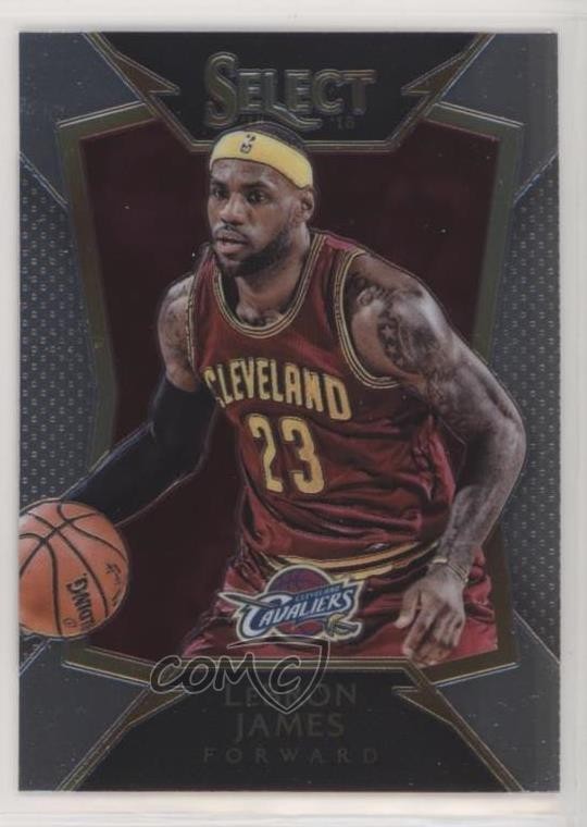 2014-15 Panini Select Concourse LeBron James #57 5r6