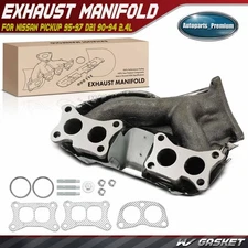 New Exhaust Manifold w/ Gasket for Nissan Pickup 1995-1997 D21 1990-1994 L4 2.4L