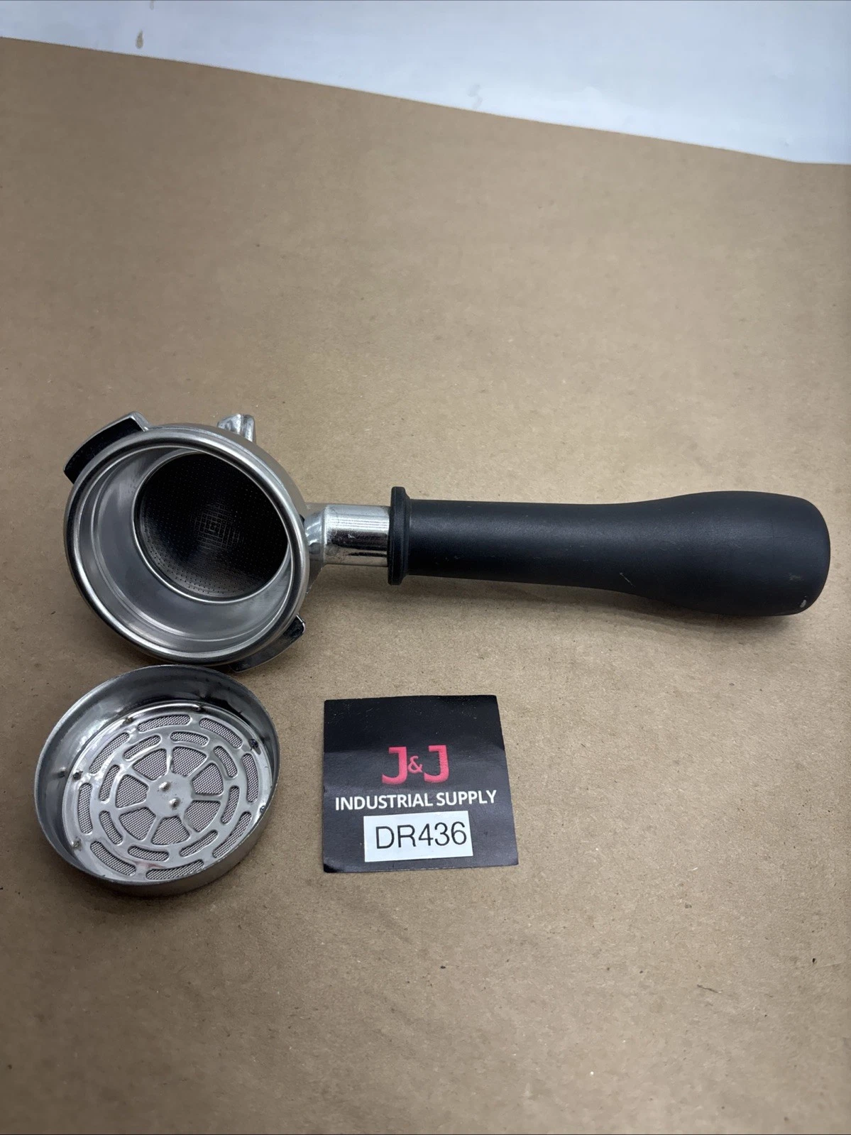 2 Pcs 58MM Bottomless Stainless Steel Professional Espresso Coffee Machine
