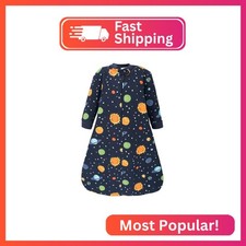 Hudson Baby Unisex Baby Premium Quilted Long Sleeve Sleeping Bag and Wearable Bl