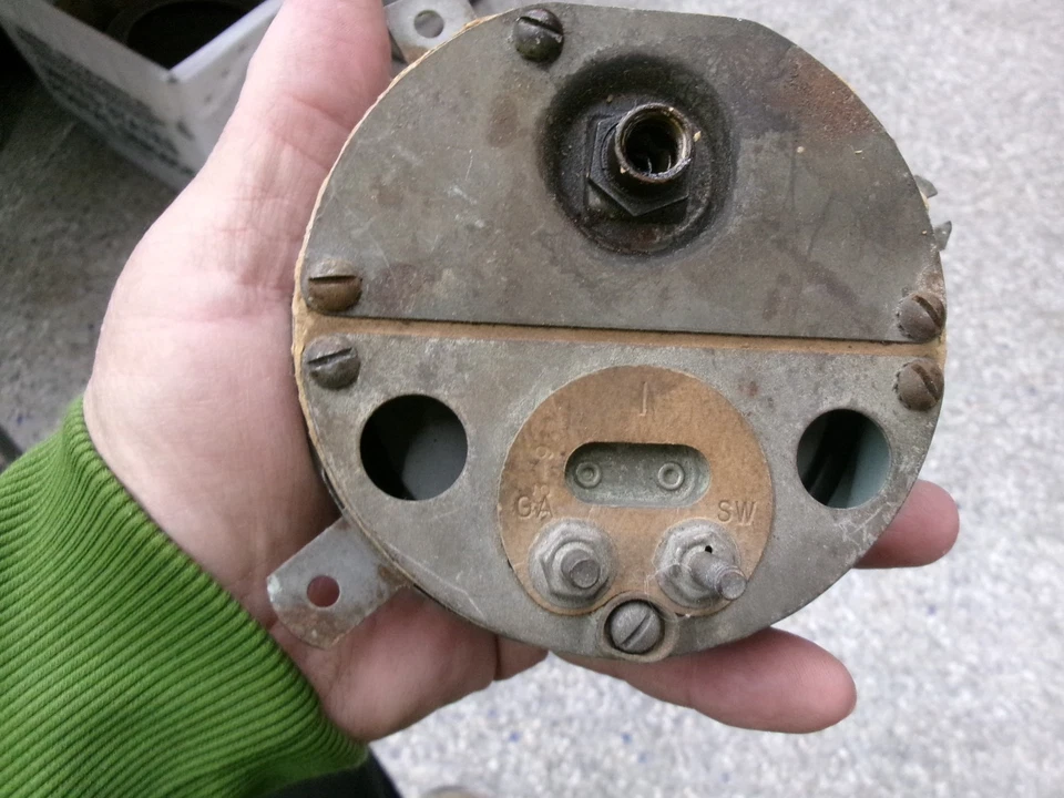 1950 Plymouth Special Deluxe medidor de óleo combustível cluster - Imagem 2 de 4