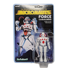 Micronauts Force Commander 3 3/4-Inch ReAction+ Figure – Vintage-Inspired