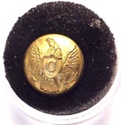 Civil War CAVALRY OFFICER'S VEST BUTTON - Extra Quality