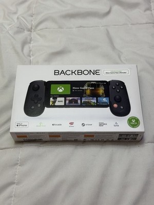 Backbone for iPhone Xbox Edition - Lightning with USB-C Adapter. Very Light Use