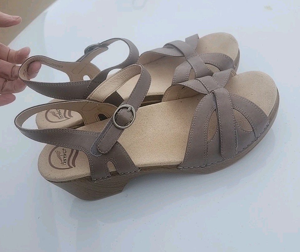 Dansko Season Stone Sandal Women's Size EUR Size 42, Barely