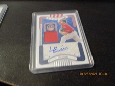 luke billings rookie auto patch usa 2024