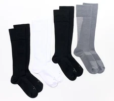 2 Pack Tommie Copper Basic 4Pack UltraTemp & UltraGuard OTC Socks - Large