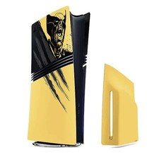 Façades pour console PS5 Pro Édition Limitée Marvel Wolverine Jaune PRESALE