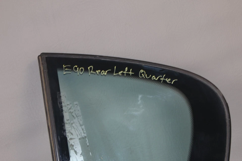 2006-2011 BMW E90 M3 325i 328i 328 330i 335i 335d QUARTO PORTA DE VIDRO TRASEIRA ESQUERDA - Imagem 2 de 4