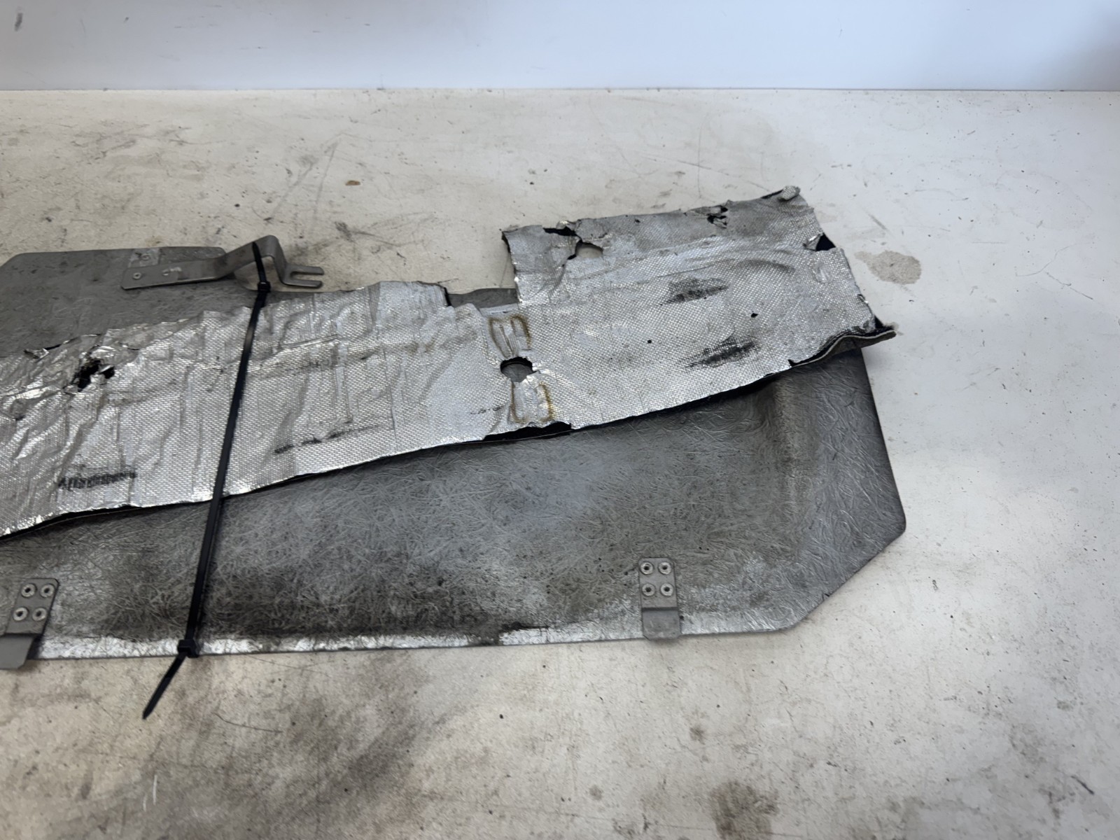1999 FERRARI F355 CONVERTIBLE OEM U.S. LHD FUEL TANK FIREWALL HEAT SHIELDING