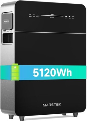 MARSTEK 5.12kWh Speicher Balkonkraftwerk Venus-E 3.0 AC All-in-One Solar 0% MwSt