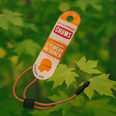   Brillenband Chums - Rope 3mm Univ Tan/Red - Neu