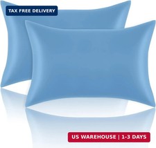 Satin Pillowcases Standard Set of 2 - Silk Soft Pillow Cases for Hair and Skin 2