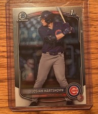 Josiah Hartshorn - 2025 Bowman Draft Chrome 1st - #BDC-21 - Chicago Cubs