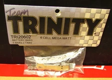 Vintage Team Trinity 6 Cell Silver Mega Watt Battery Bars TRI20602