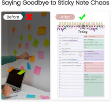 To Do List Notepad - To Do List Notebook for Work with 52 Sheets, Undated Dai...