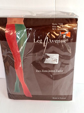 Leg Avenue 7238 Two Tone Jester Tights Green Red Size 90-160 lb New Costume