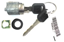 NEW CHEVY OEM Single Door Lock Switch Cylinder W/2 GM LOGO KEYS - 702674