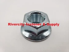 (5) M16-1.5 Flange Nut 16mm x 1.5 Metric 16mm Nuts Fine Thread