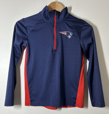 Patriots Quarter Zip Football Jacket Youth Size Small 8
