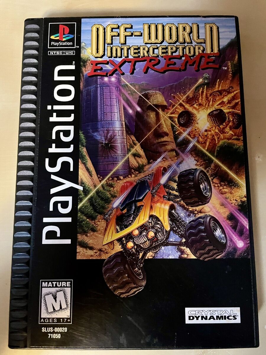 Off-World Interceptor Extreme (Playstation, 1994) PS1 Off-World Interceptor Extreme (Playstation, 1994) PS1