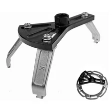 Car Fuel Pump Lid Tank Cover Remover Spanner 5.5 - 7in Adjustable Wrench Tool