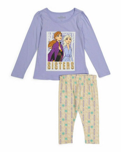 DISNEY Little Girls Frozen 2 Legging Set MSRP $38 Holiday SALE!! NEW with TAGS - Picture 2 of 4