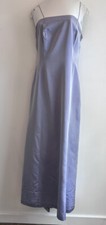 Vera Wang Lilac Satin Long Gown Size 18 Prom Bridesmaid