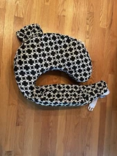My Brest Friend Original Nursing Breastfeeding Pillow Infant Baby Midnight Poppy