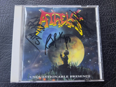 ATHEIST Unquestionable Presence 1ST CD ORG 1991 Active DEATH METAL
