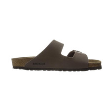 Birkenstock Arizona Classic Men's Birkibuc Sandals   Mocha Narrow Fit, Iconic Tw