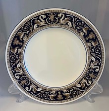 Wedgwood FLORENTINE W1956 Dark Blue 8" Salad Plate