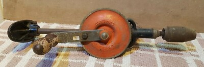 Vintage 16'' Stanley HANDBOHRMASCHINE SCHREINEREI HOLZARBEITEN ALTE BOHREN Schulterstütze