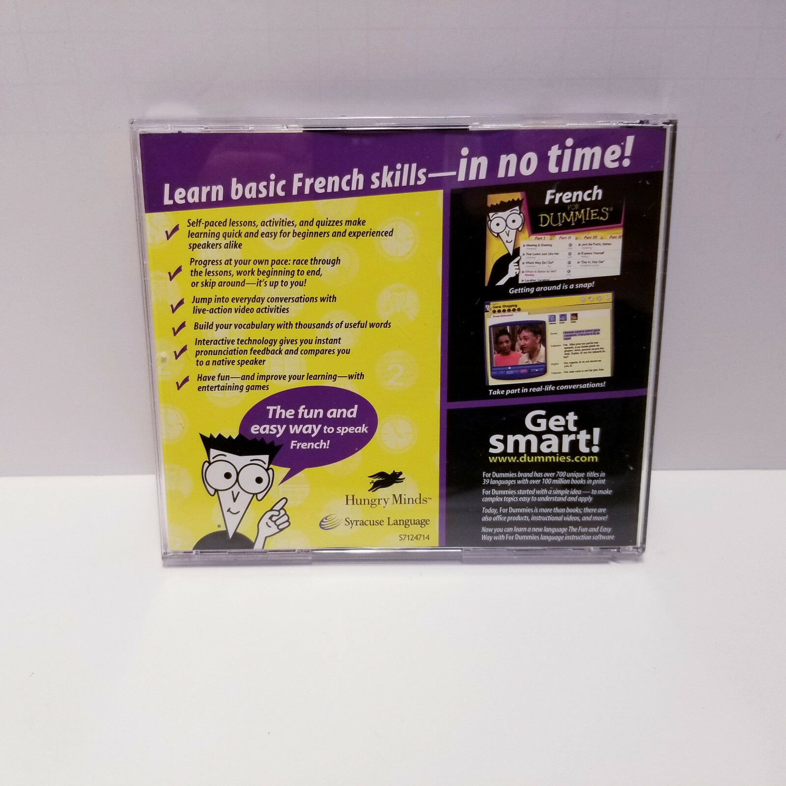 French For Dummies 2 CD-Roms Interactive Learn How To Read Write Listen  Windows | eBay
