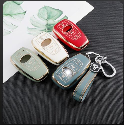 Fit Subaru Ascent Forester BRZ Legacy GR86 4 BTN Remote Key Fob TPU Case Cover - Picture 8 of 10