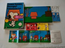COLORFORMS Come Home Snoopy Official 1972 Reproduction Charles Schultz