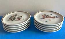 Vintage Berta Hummel Museum Miniature Plates Set of 10 - Made 1970-80s W Germany