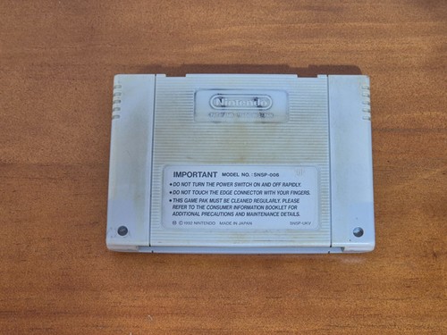 Super Double Dragon Super Nintendo 100% Genuine SNES AUS PAL Cartridge - Picture 2 of 2