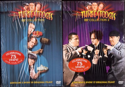 The Three Stooges - 75 Years Edition - 2 Boxset - NTSC - Region.1- engl-rar.