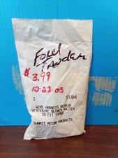 Ford Wiring Harness Heaterac Blower Switch Summit Motor Parts 19986