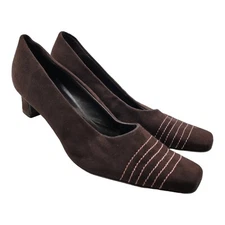 Lorenzetti Shoes Womens 7.5 Multicolor Heels Career Party Pumps Dance Nightlife 