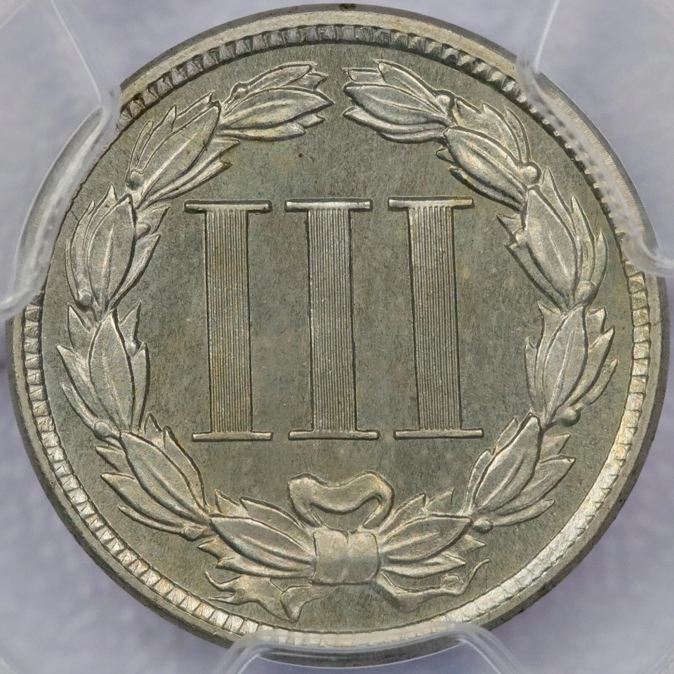 1885 Three Cent Nickel - PCGS PR 66+ - Image 2 of 4