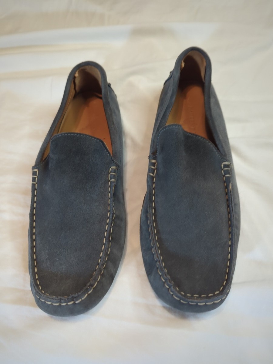 Laurent Effel Grey Suede Size 8 Moccasin | eBay display picture 1