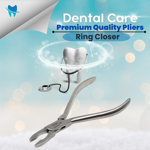 Orthodontic Dental Pliers Ring Closer Adjusting Wire Bending German Steel Tool - 第 2/4 張圖片