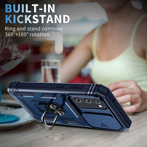 For Samsung Galaxy S20 FE/FE 5G Ring Stand Case Cover Privacy Screen Protector - 第 45/57 張圖片
