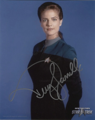 TERRY FARRELL als Jadzia Dax - Star Trek: DS9 8''x10'' ORIGINAL SIGNED AUTOGRAMM