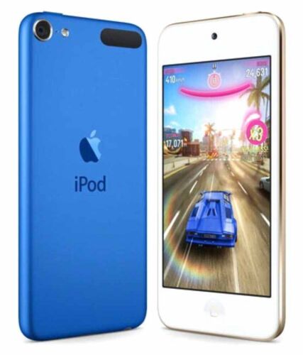 Apple iPod Touch 6th Generation 32GB Blue, MP3 MP4 Media Player, WARRANTY - Picture 1 of 11